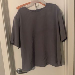 Grey Vintage Blouse